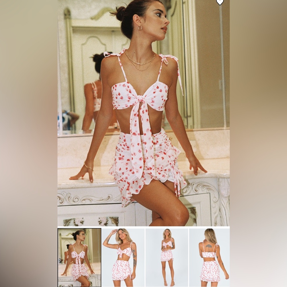 Princess Polly Floral Two Piece Set